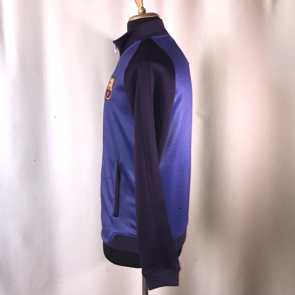 FC Barcelona Nike Full Zip Training Jacket - Picture 3 of 11
